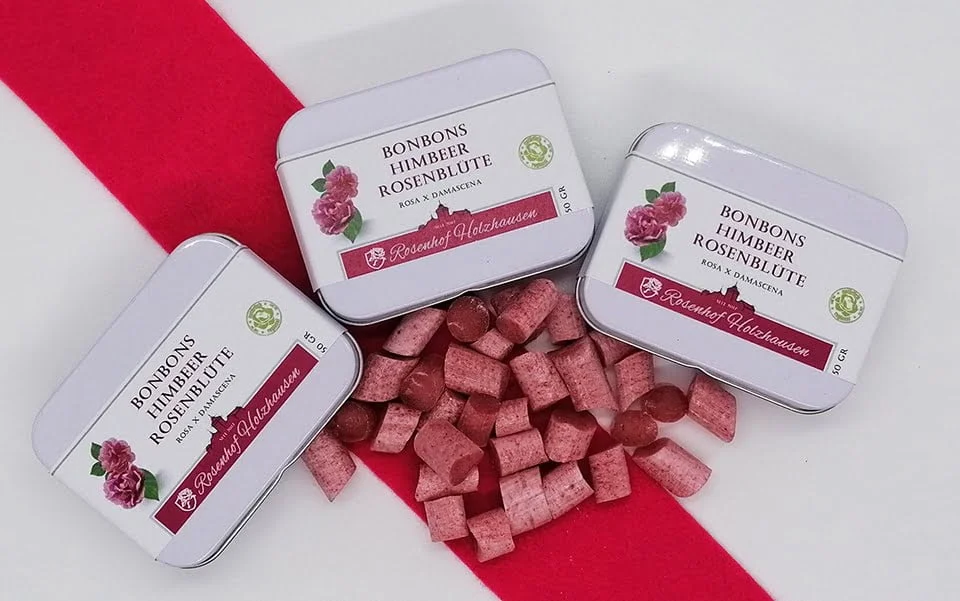 Bonbons Himbeere Rosenblüte – Bild 2