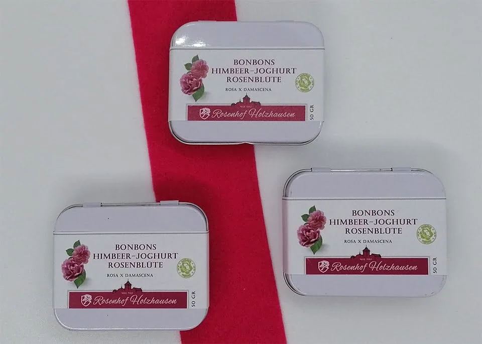Bonbons Himbeer Joghurt Rosenblüte – Bild 2