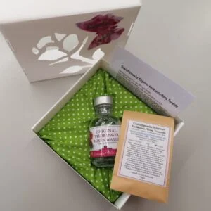 Geschenkbox nur für dich aufgeklappt