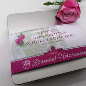 feinste Rosenblüten Schokoladen-Duo 2025