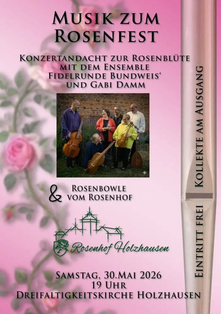 Rosensaison 2026 - Musik 30.5.26
